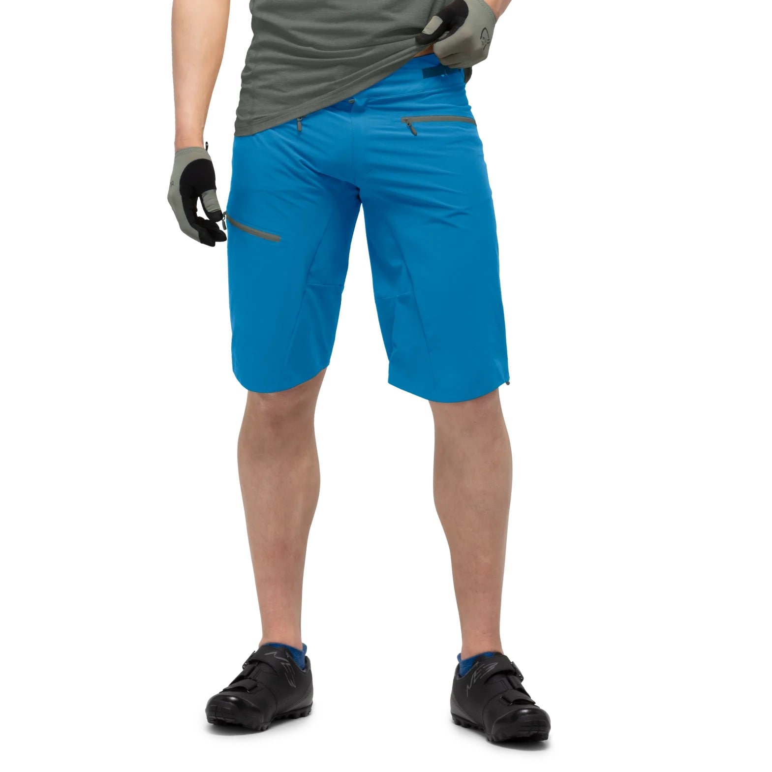 Norrøna fjørå flex1 Mid Weight Shorts (M) Mykonos Blue Utgått