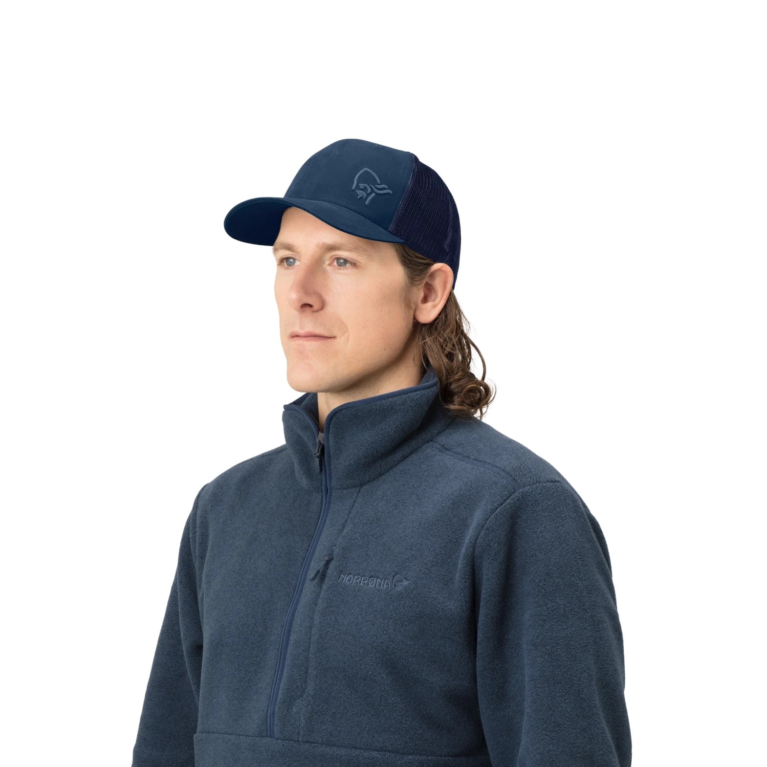 Norrøna /29 Trucker Mesh Snap Back Cap Indigo Night