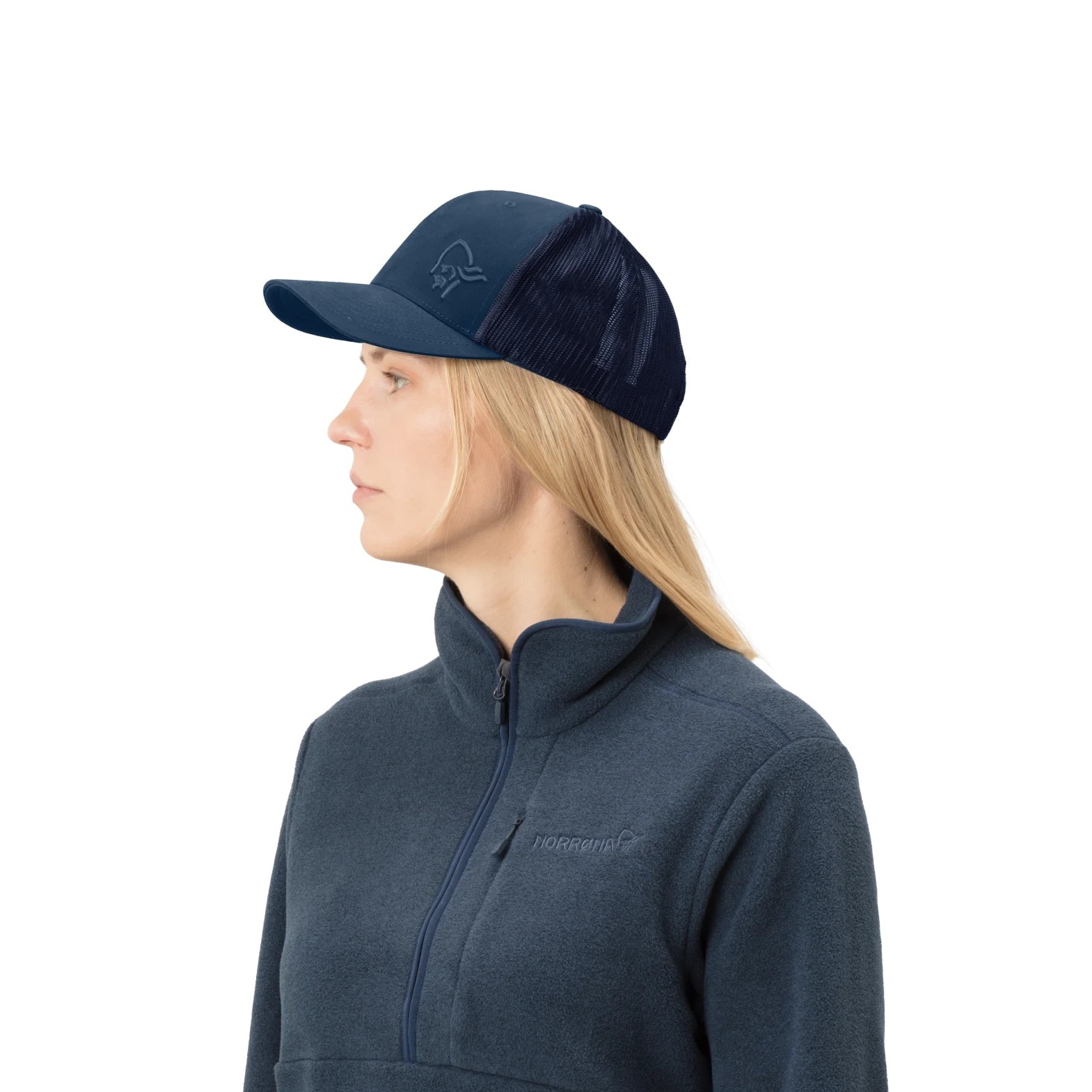 Norrøna /29 Trucker Mesh Snap Back Cap Indigo Night