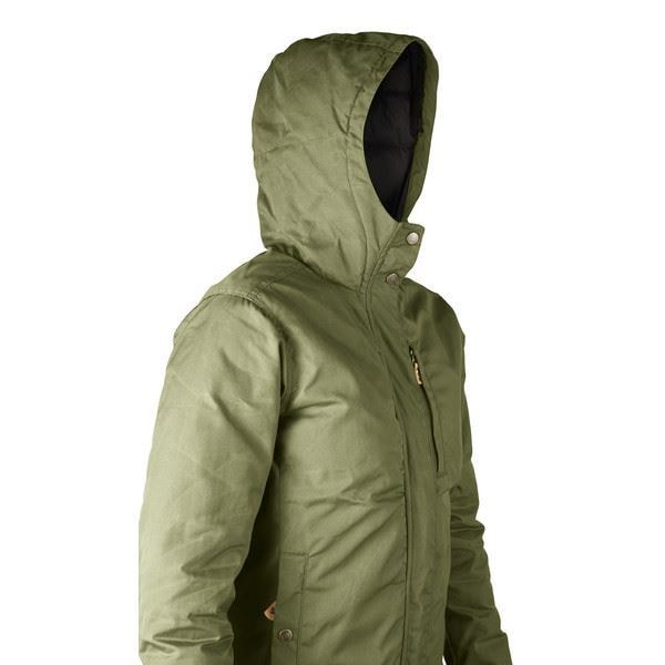 Fjällräven kiruna Padded Parka W Green