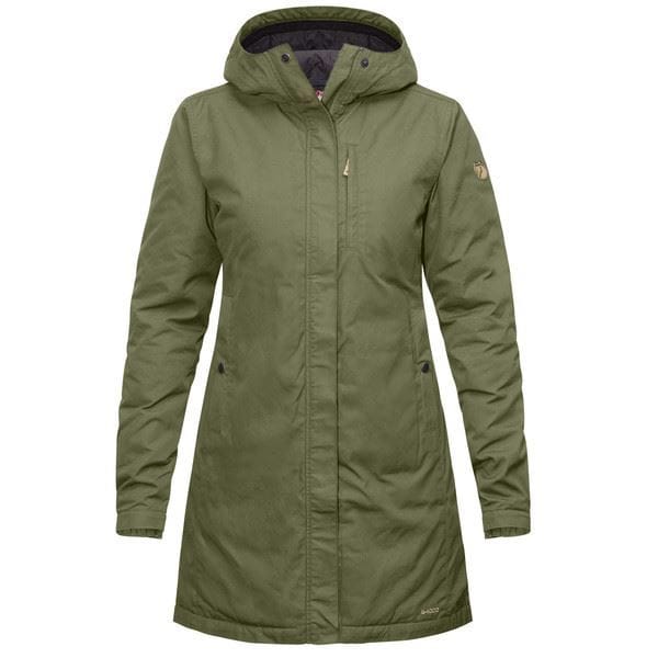 Fjällräven kiruna Padded Parka W Green