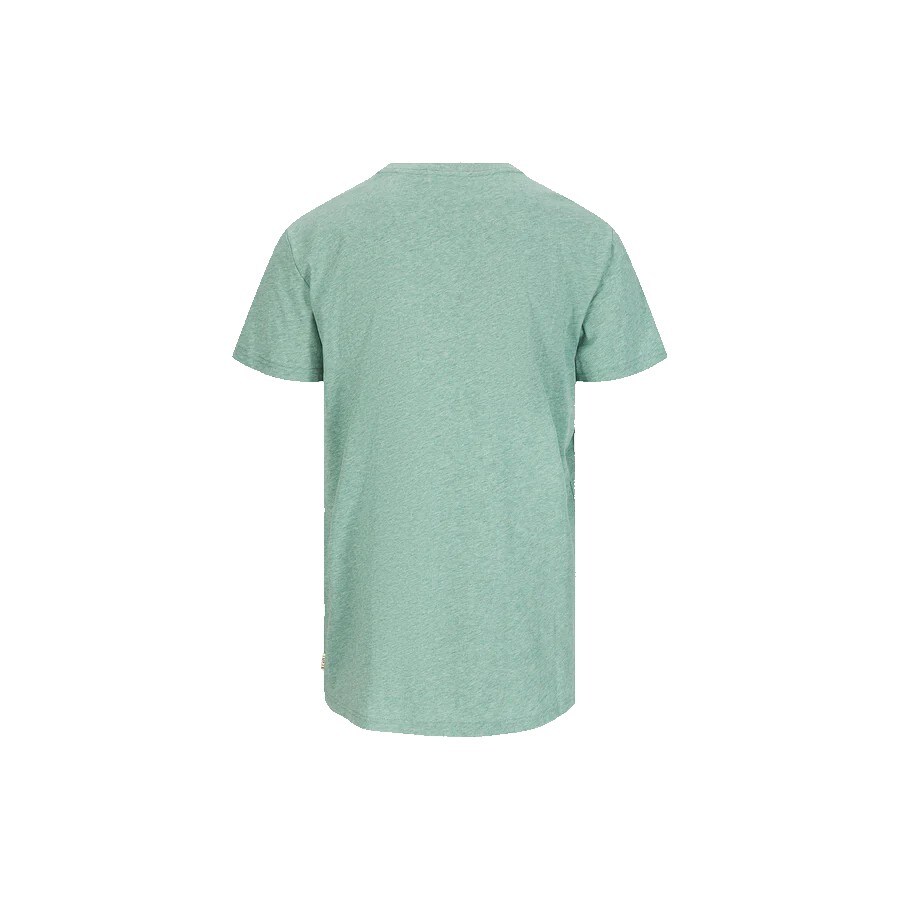 Tufte Eco Brand Tee M Green Melange