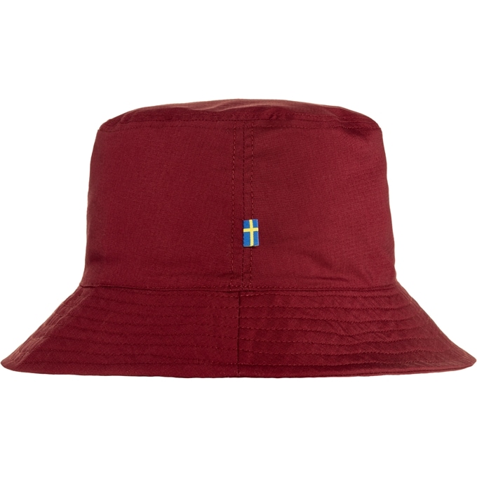 Fjällräven Reversible Bucket Hat Pomegranate Red - Dark Navy