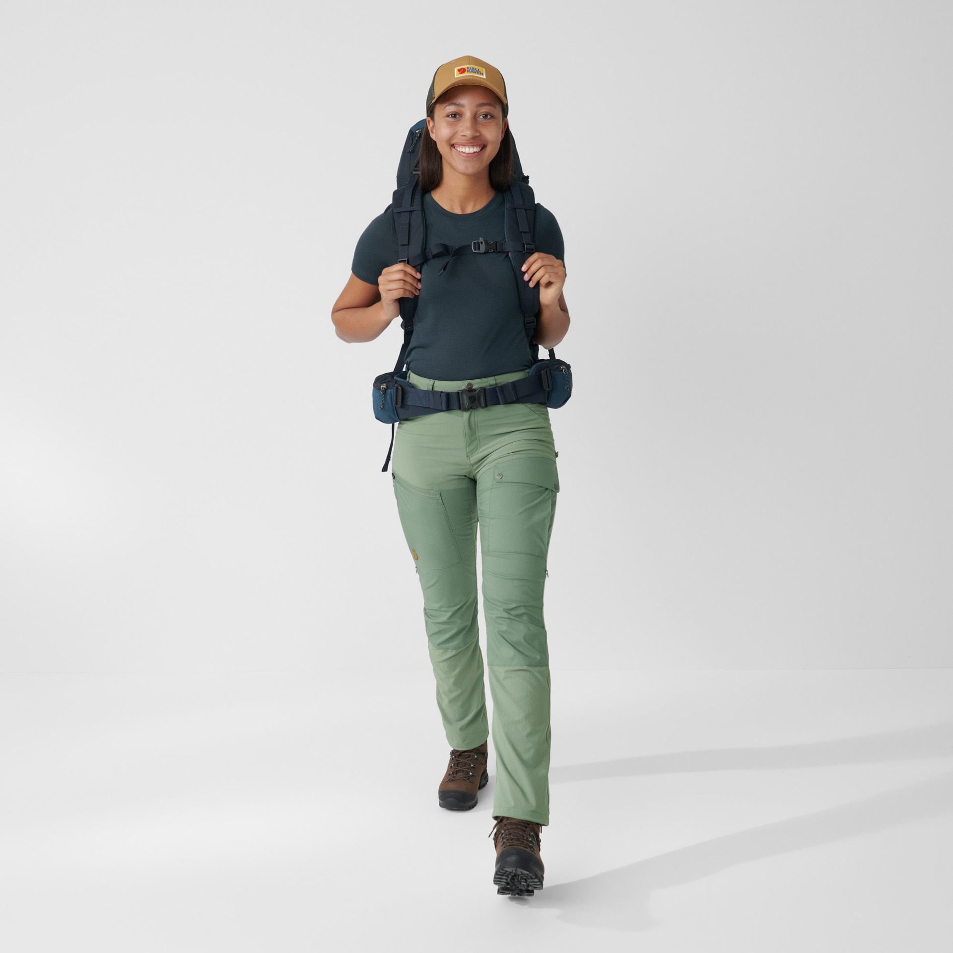 Fjällräven Abisko Midsummer Trousers W Dune Beige - Buckwheat Brown