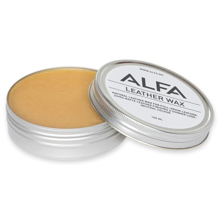 Alfa leather wax