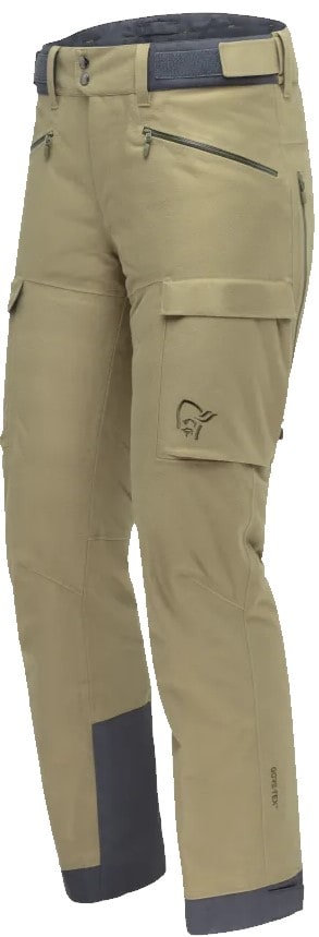 Norrøna Kvinnherad Gore-Tex pants (M) Olive Drab Utgått