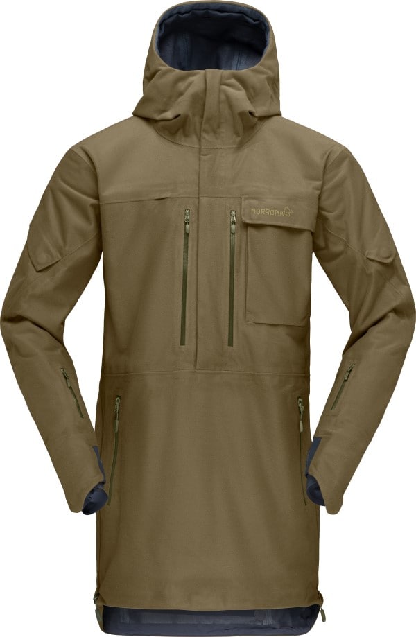 Norrøna Kvinnherad Gore-Tex Parka (M) Olive Night Utgått