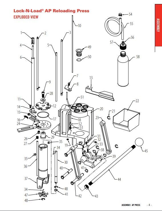 Hornady Parts Toggle Assembly AP #392232