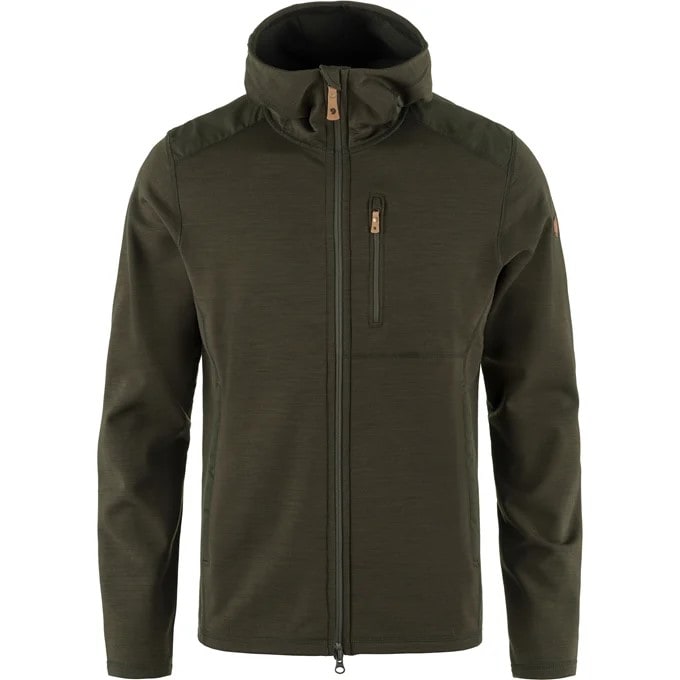 Fjällräven Keb Fleece Hoodie Deep Forest