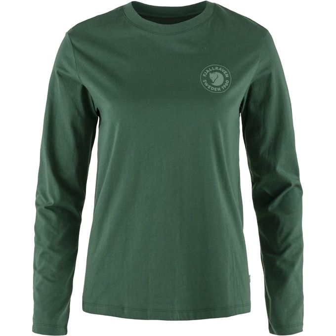 Fjällräven 1960 Logo T-Shirt LS W Deep Patina