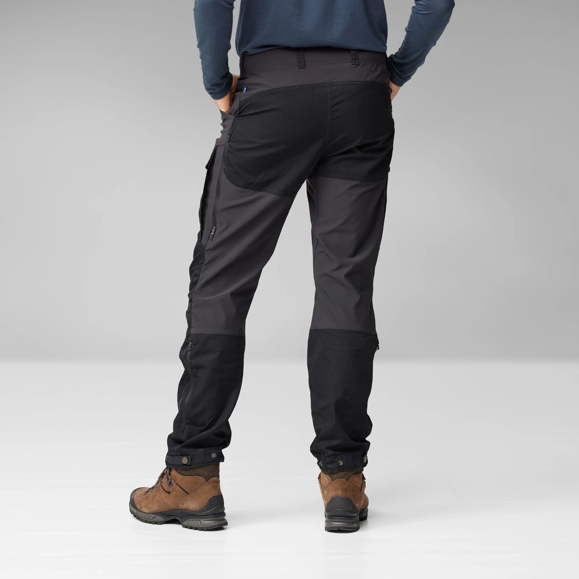 Fjällräven Keb Trousers Regular M Dark Navy - Uncle Blue