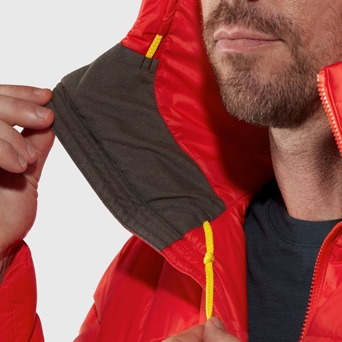 Fjällräven Expedition Pack Down Hoodie Green - Mustard Yellow