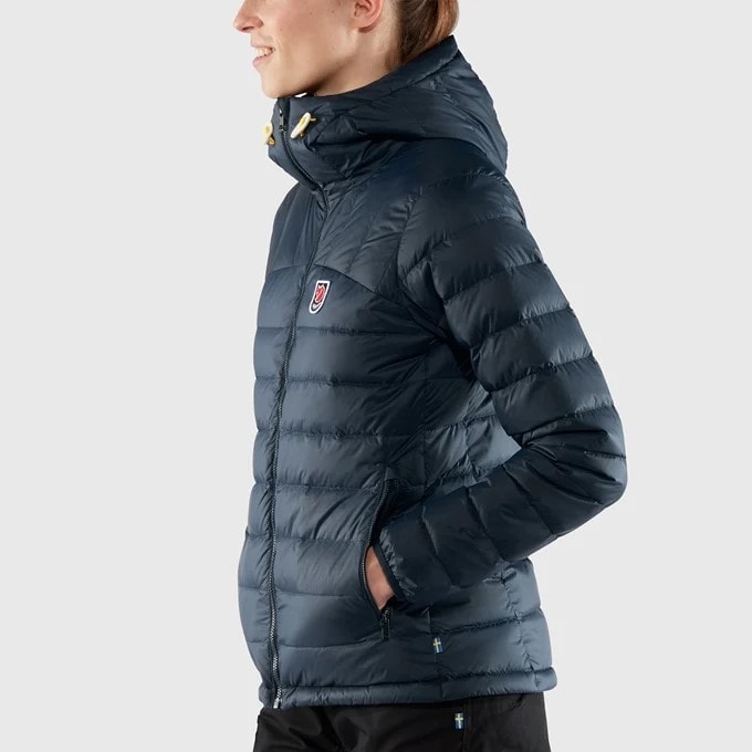 Fjällräven Expedition Pack Down Hoodie W Un Blue