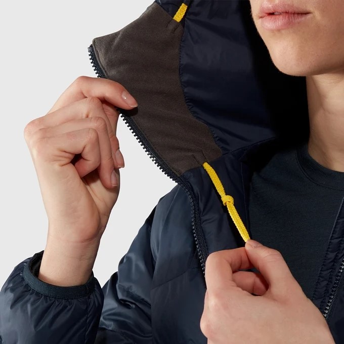 Fjällräven Expedition Pack Down Hoodie W Un Blue