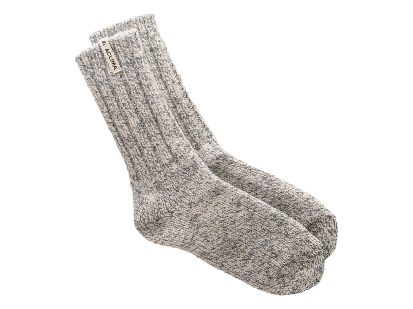 Aclima Norwegian Wool Socks Grey/White