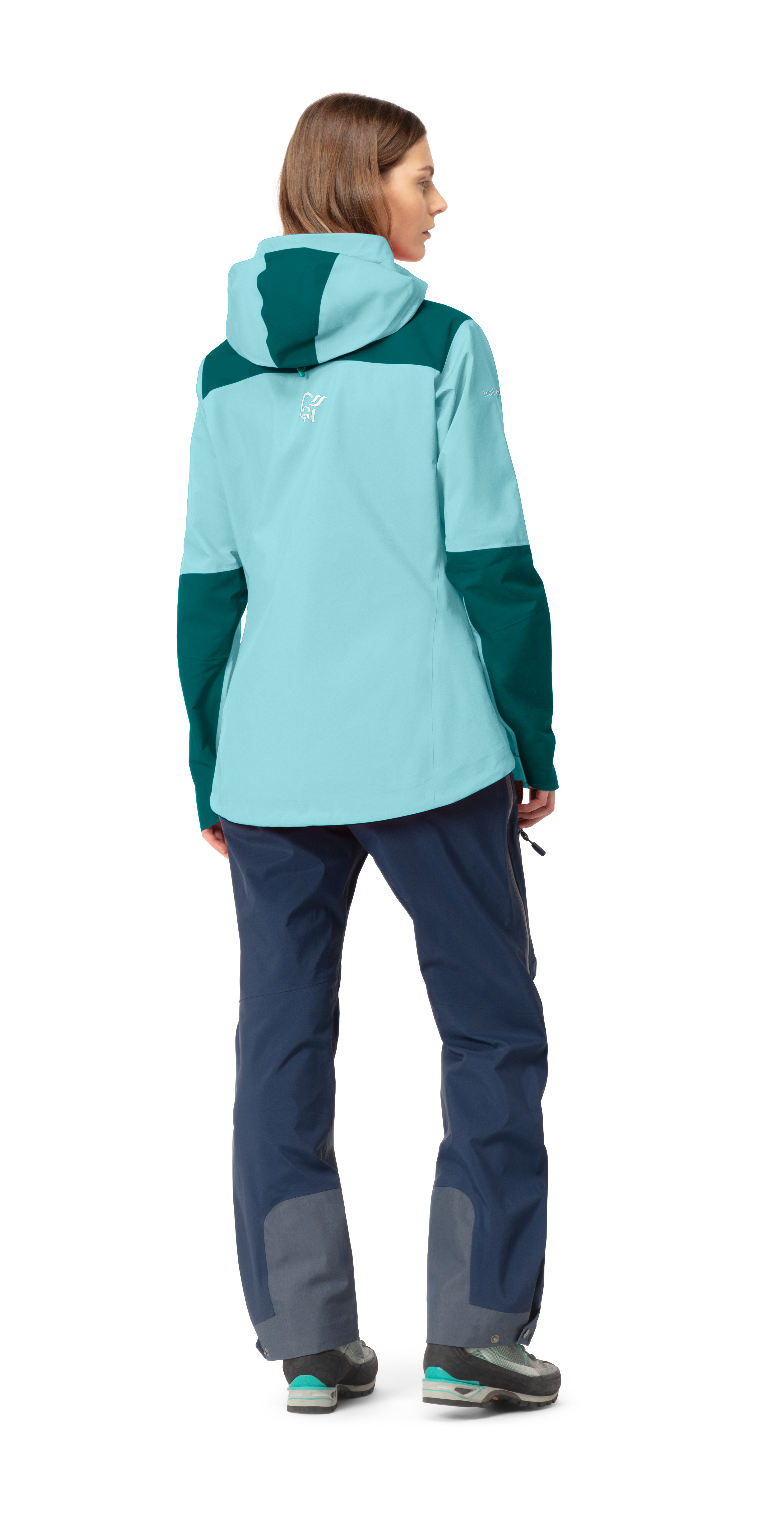 Norrøna trollveggen Gore-Tex Pro Light Jacket (W) Clearwater Utgått