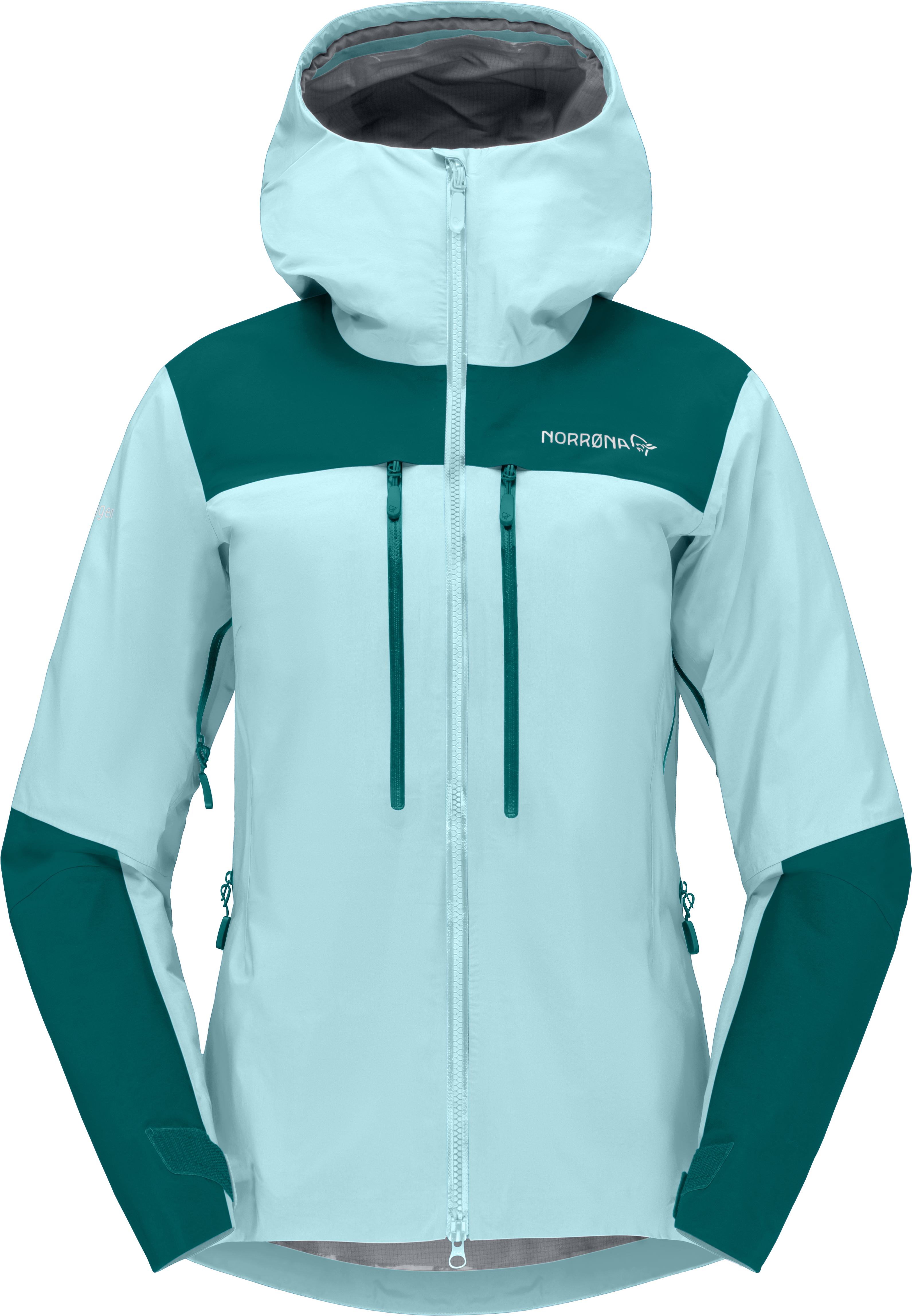 Norrøna trollveggen Gore-Tex Pro Light Jacket (W) Clearwater Utgått