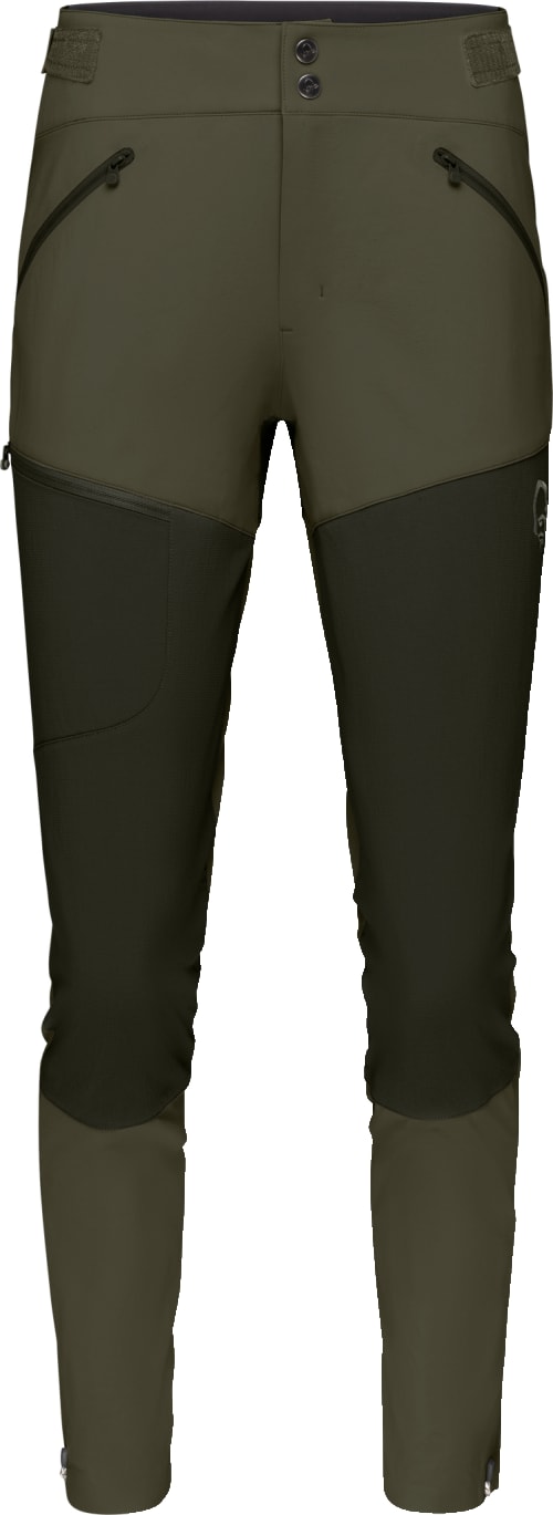 Norrøna falketind Rugged Slim Pants (W) Olive Night / Rosin Utgått
