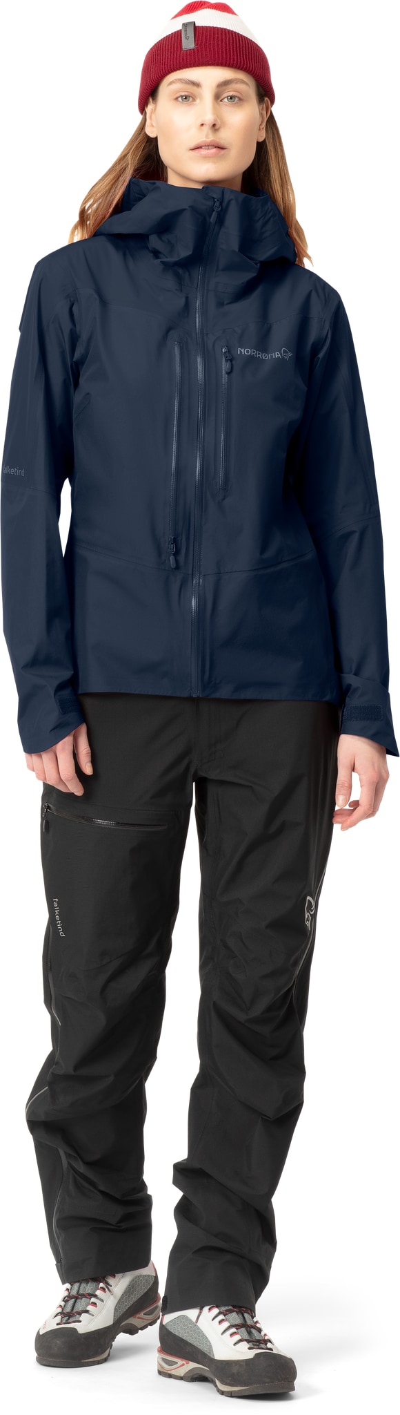 Norrøna falketind Gore-Tex Paclite Jacket (W) Indigo Night Utgått