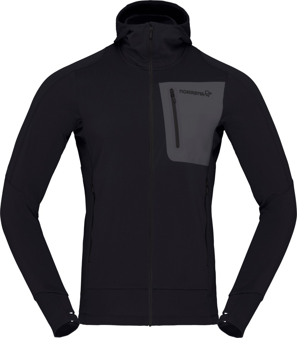 Norrøna Falketind Power Grid Hood (M) Caviar