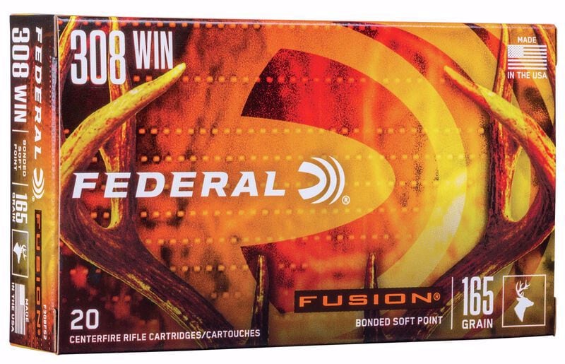Federal Fusion 308 Win. 165 SP