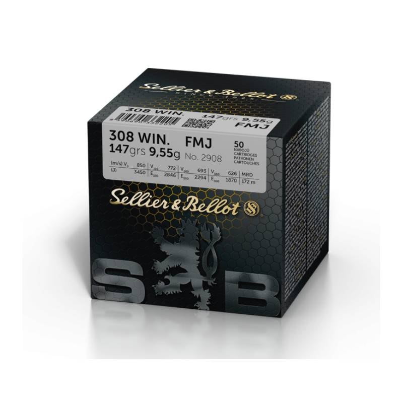 Sellier & Belliot Helmante 308 Win 147 FMJ