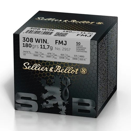 Sellier & Belliot Helmante 308 Win 180 FMJ