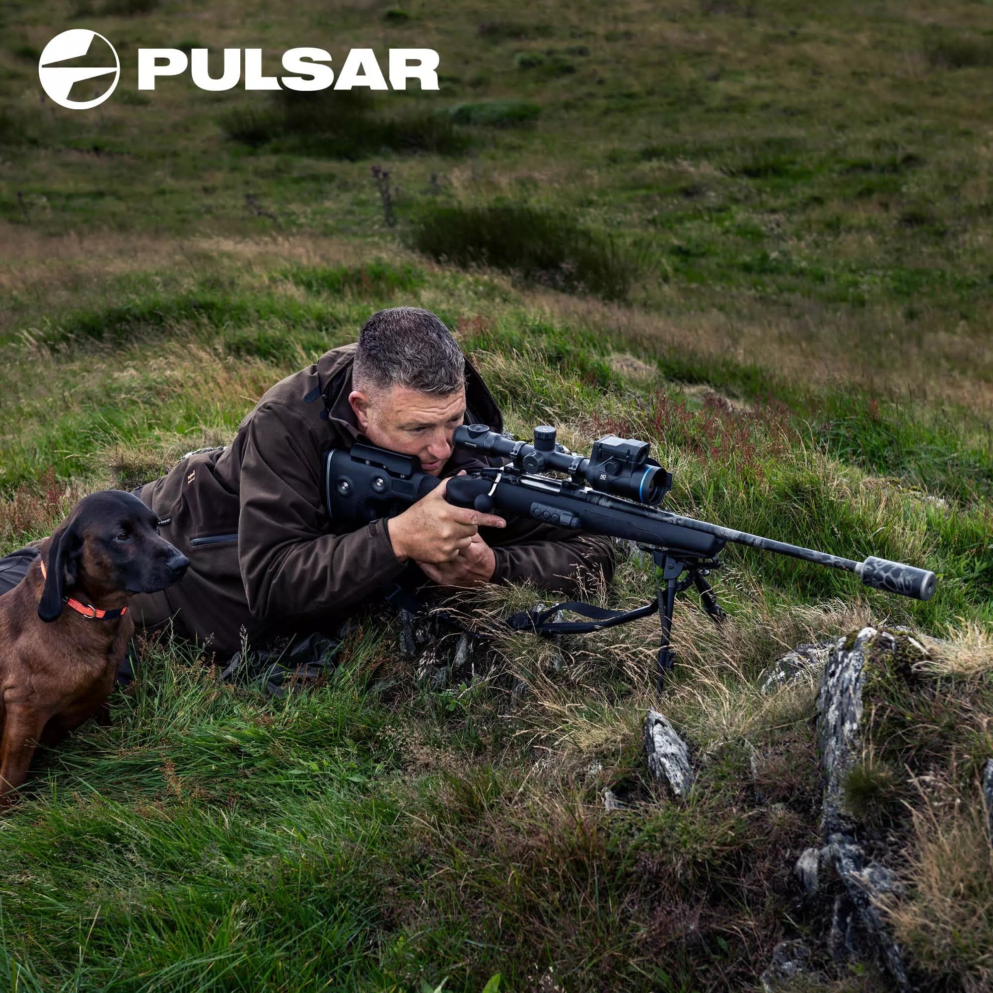 Pulsar Thermion 2 LRF XL50 Termisk Riflekikkert med HD-sensor