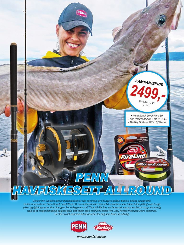 PENN Havfiskesett Allround