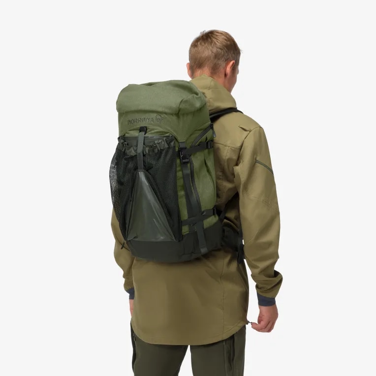 Norrøna finnskogen integral Pack 40L Green