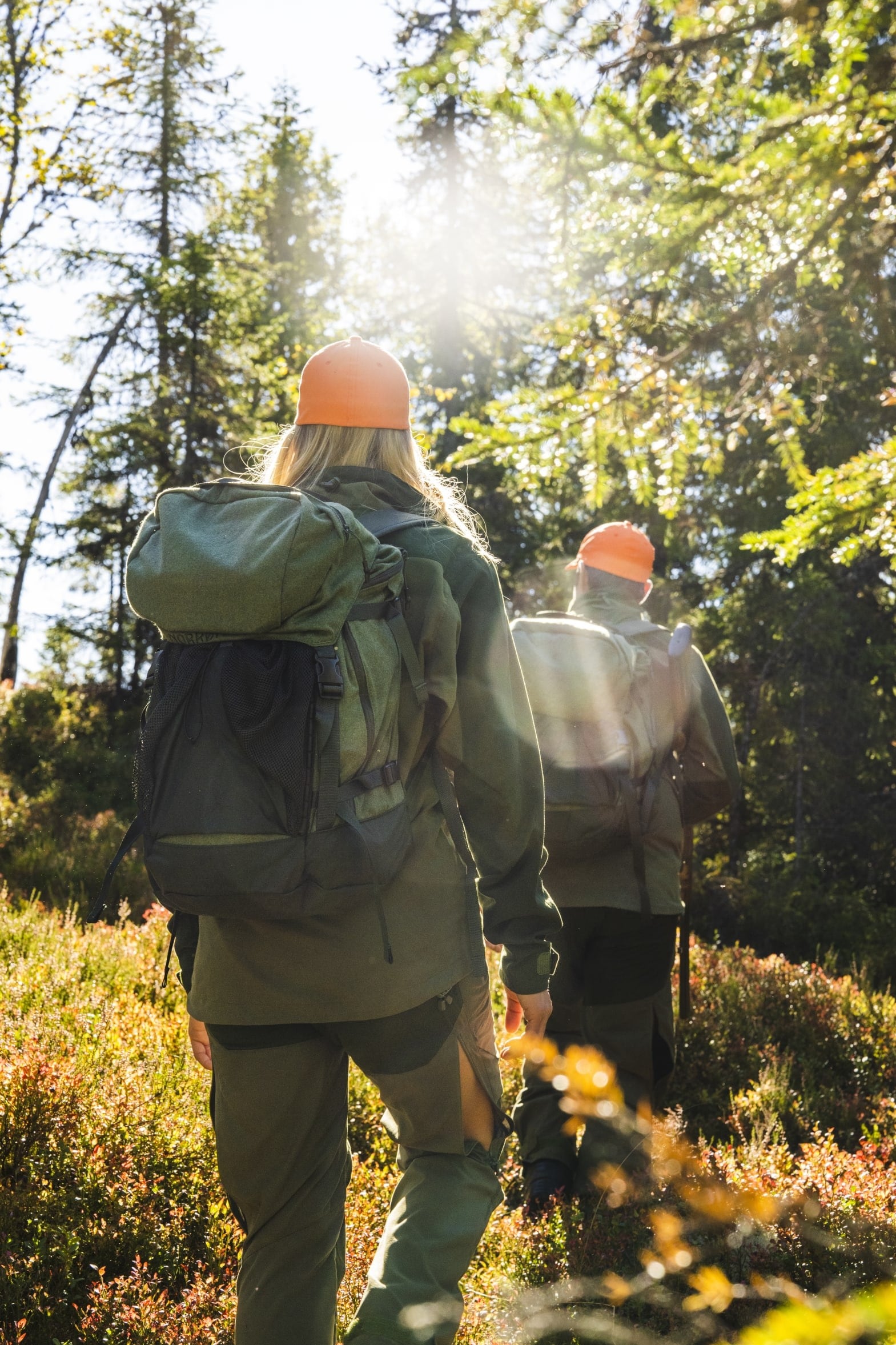 Norrøna finnskogen integral Pack 40L Green