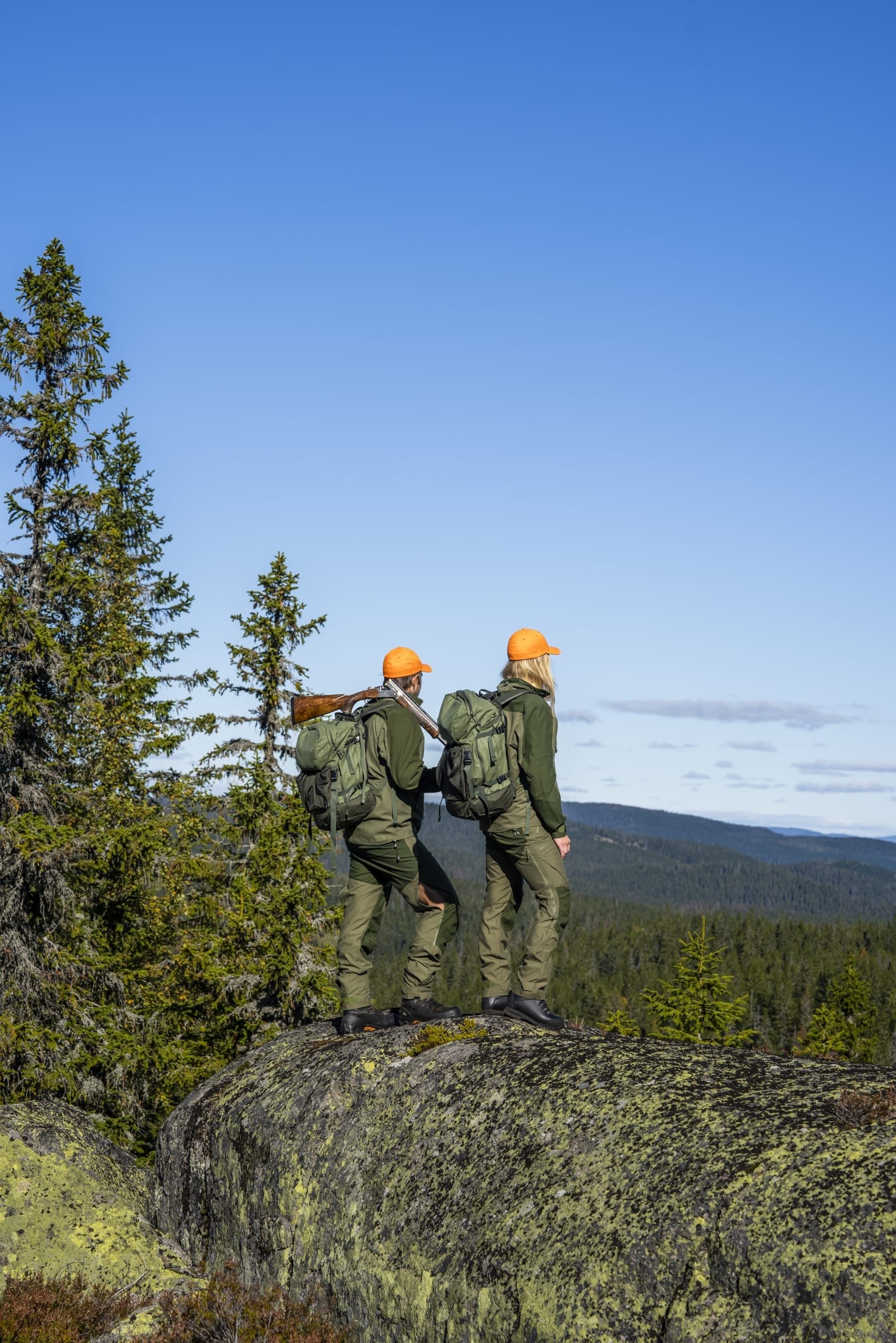 Norrøna finnskogen integral Pack 40L Green