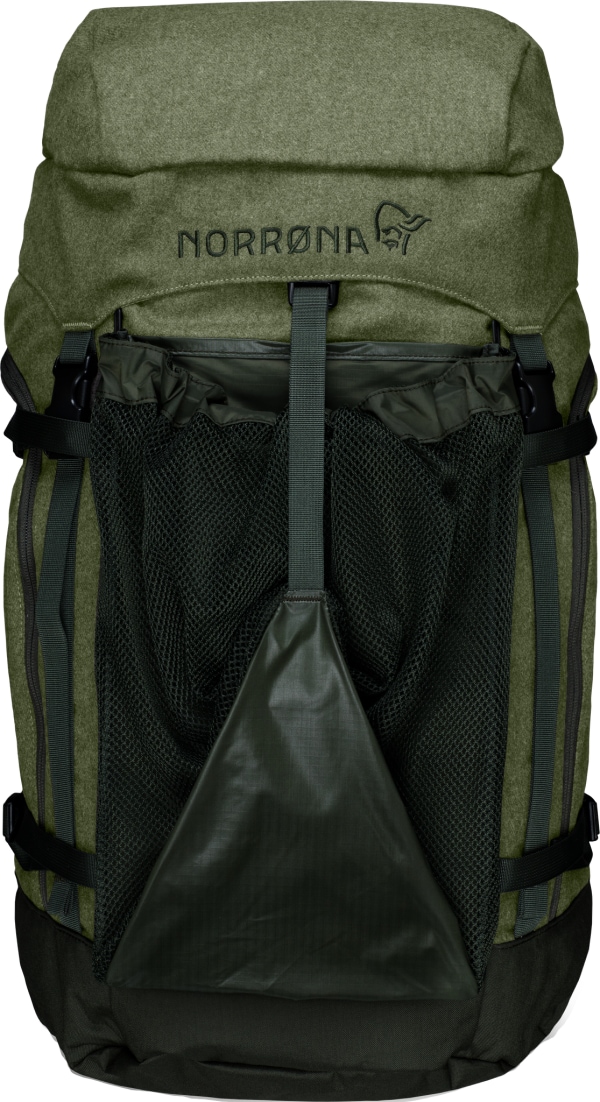 Norrøna finnskogen integral Pack 40L Green