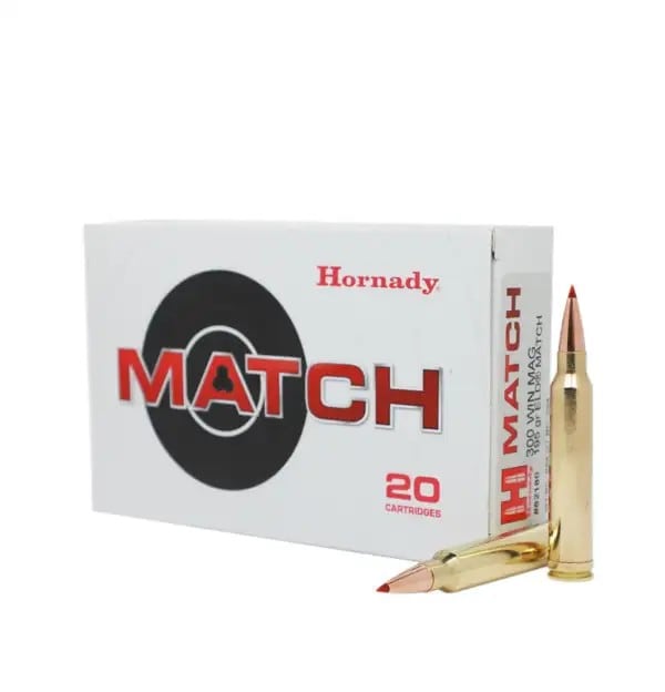 Hornady Match Ammo 300 Win Mag 195 Gr Eld Match