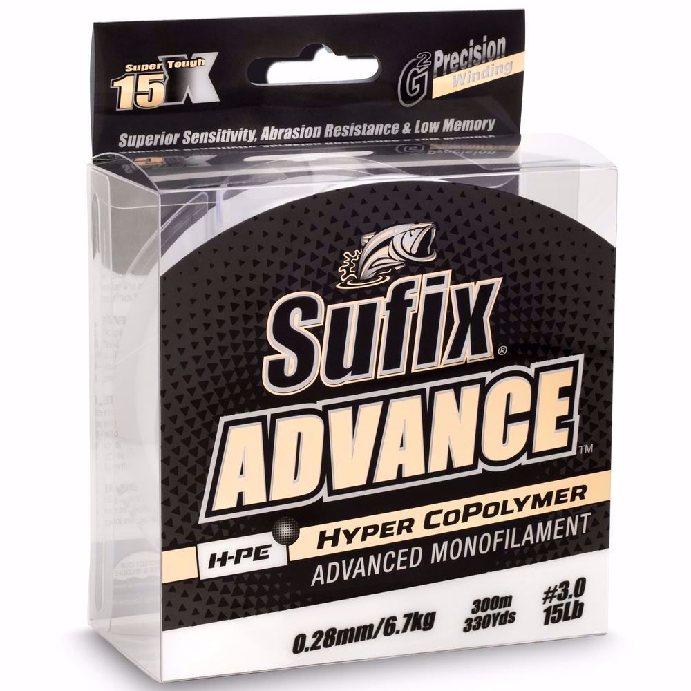 SUFIX ADVANCE CLEAR 300M 0,25MM