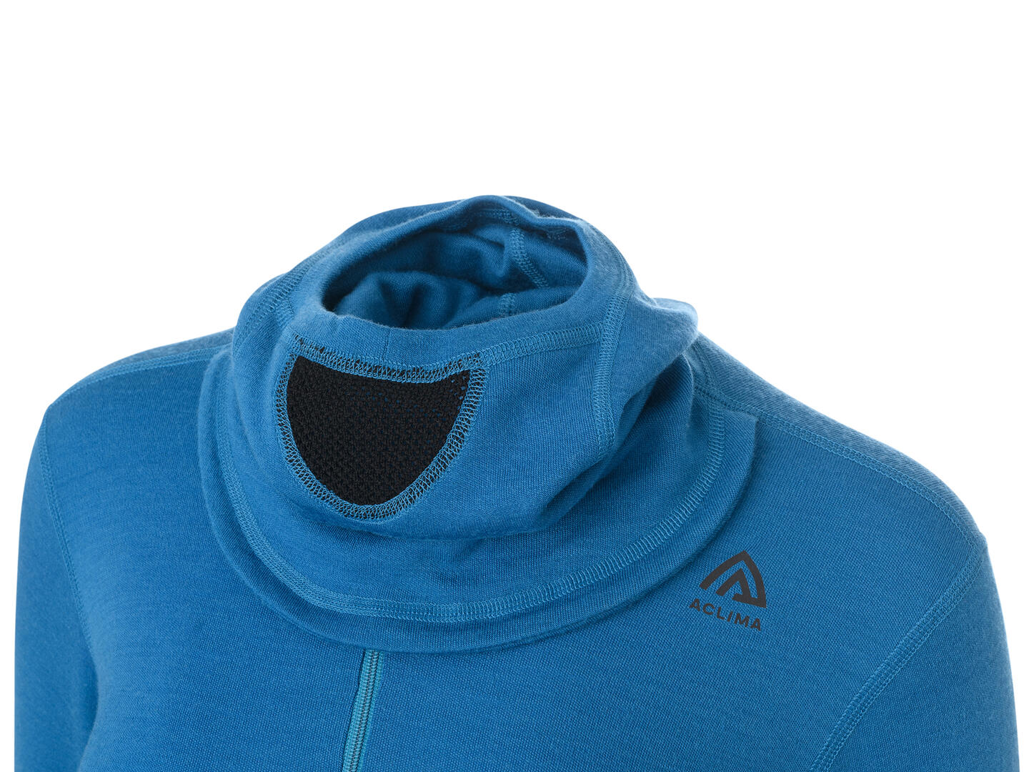 Aclima WarmWool Hood Sweater w/zip W Corsair/Marengo