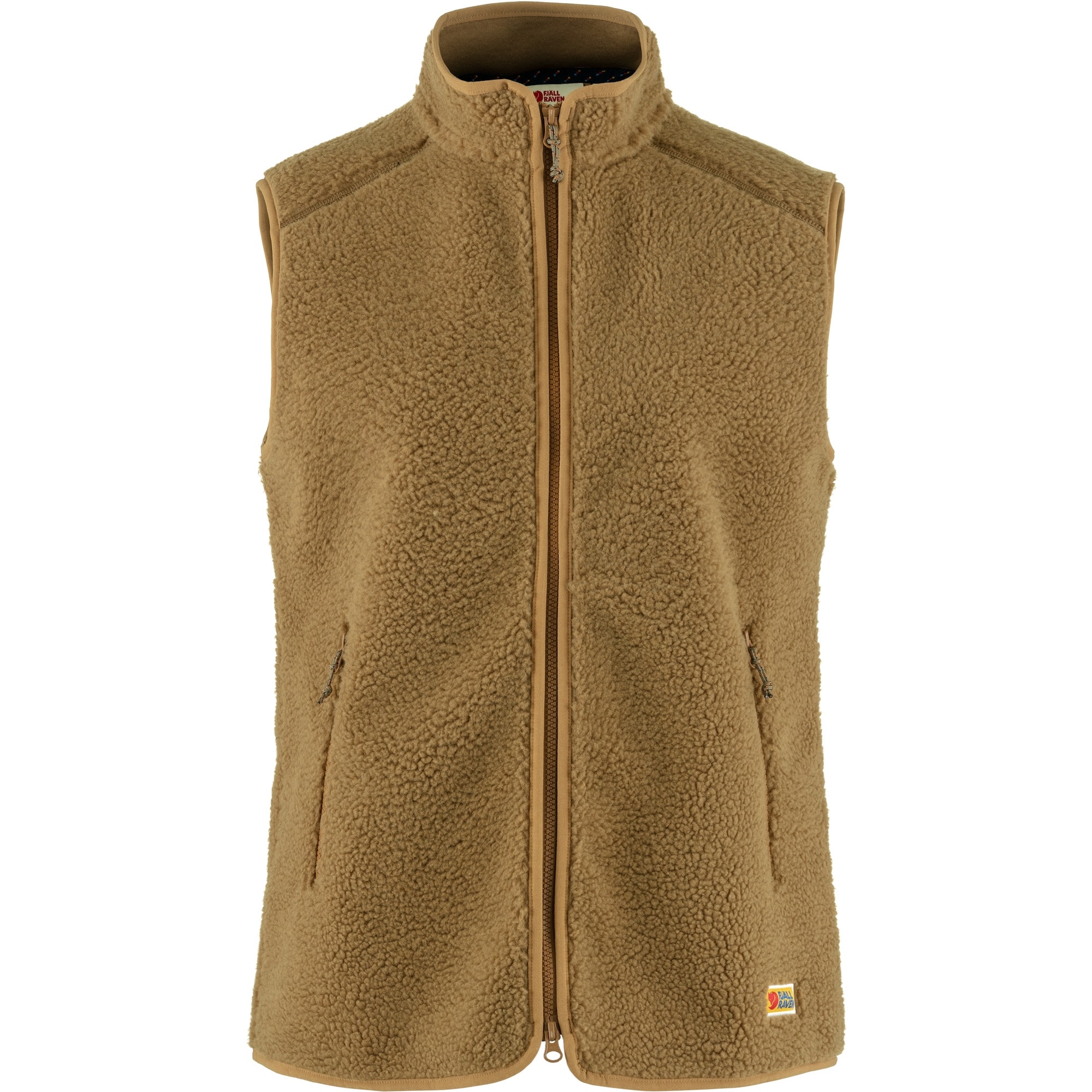 Fjällräven Vardag Pile Fleece Vest W Buckwheat Brown