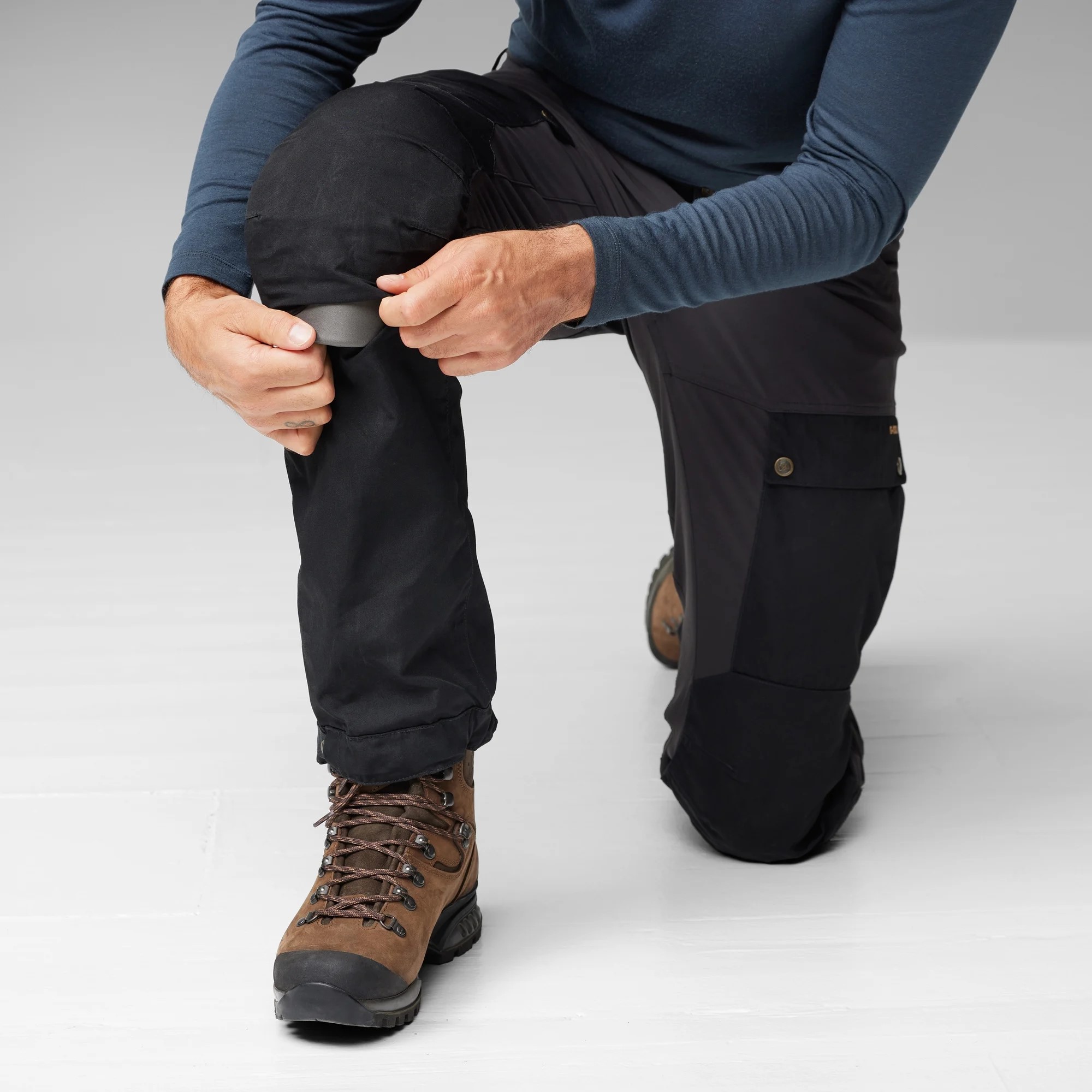 Fjällräven Keb Trousers Regular M Deep Forest - Laurel green