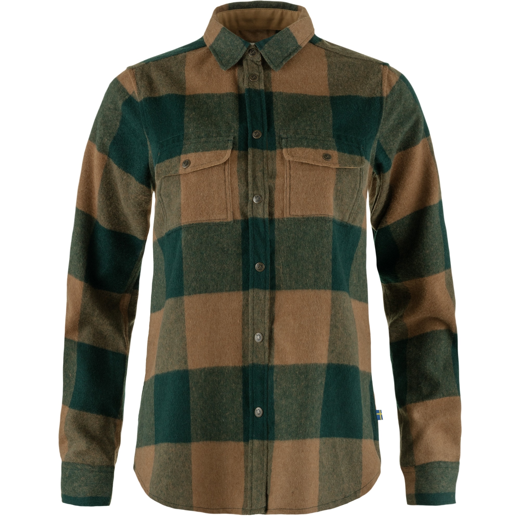 Fjällräven Canada Shirt W Deep Patina - Buckwheat Brown