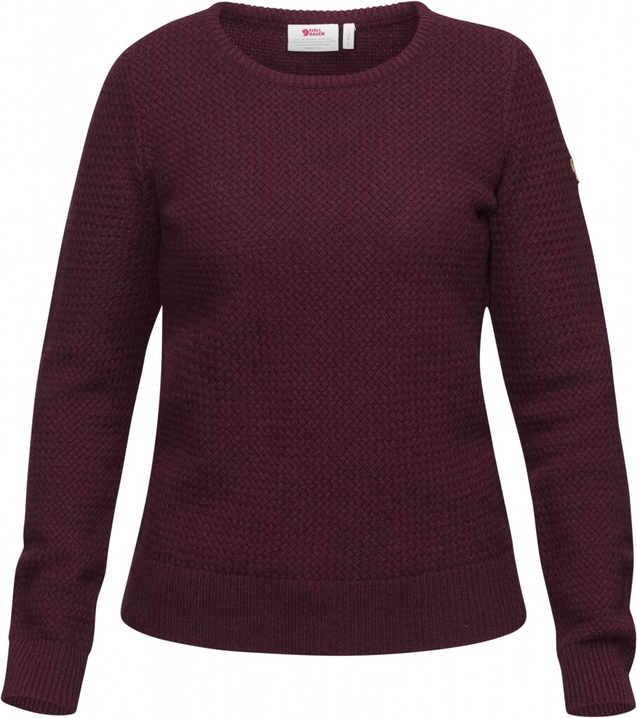 Fjällräven Övik Structure Sweater W Terracotta Pink