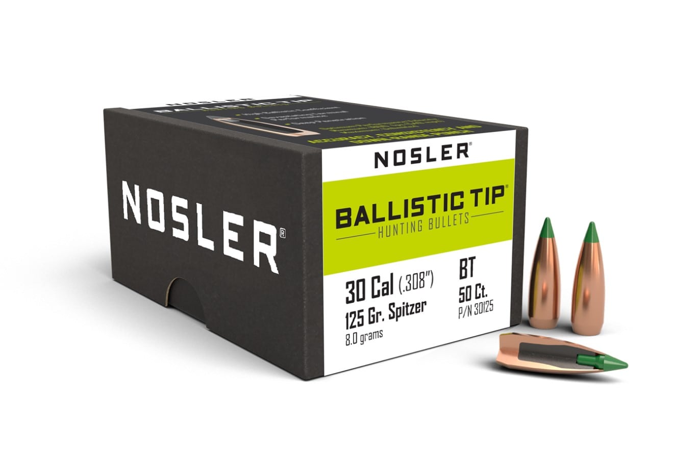 Nosler Ball.Tip Kuler 30 8,1g/125gr