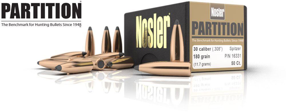 Nosler Partition Kuler 30 11,7g/180 gr