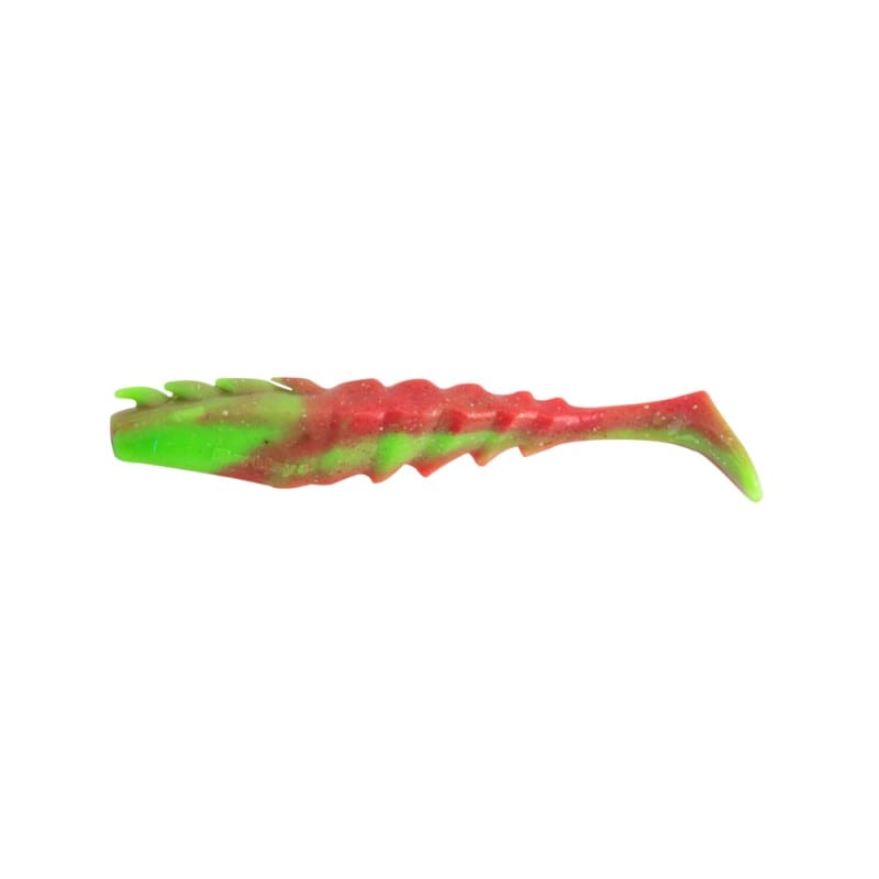Berkley Gulp Nemesis Prawn Paddle Tail 4IN Nuclear Chicken