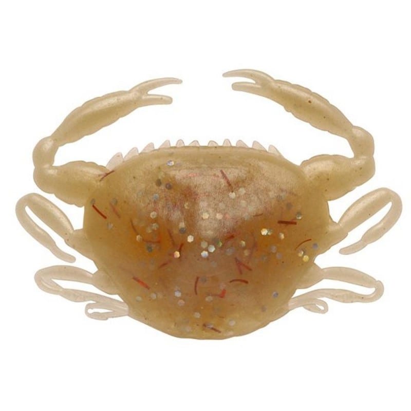 Berkley GULP SW PEELER CRAB 2IN AMBER GLOW RO
