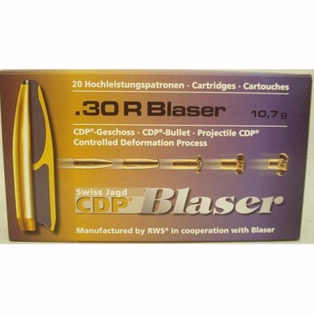 Blaser CDP 30R 10,7 g / 165 gr