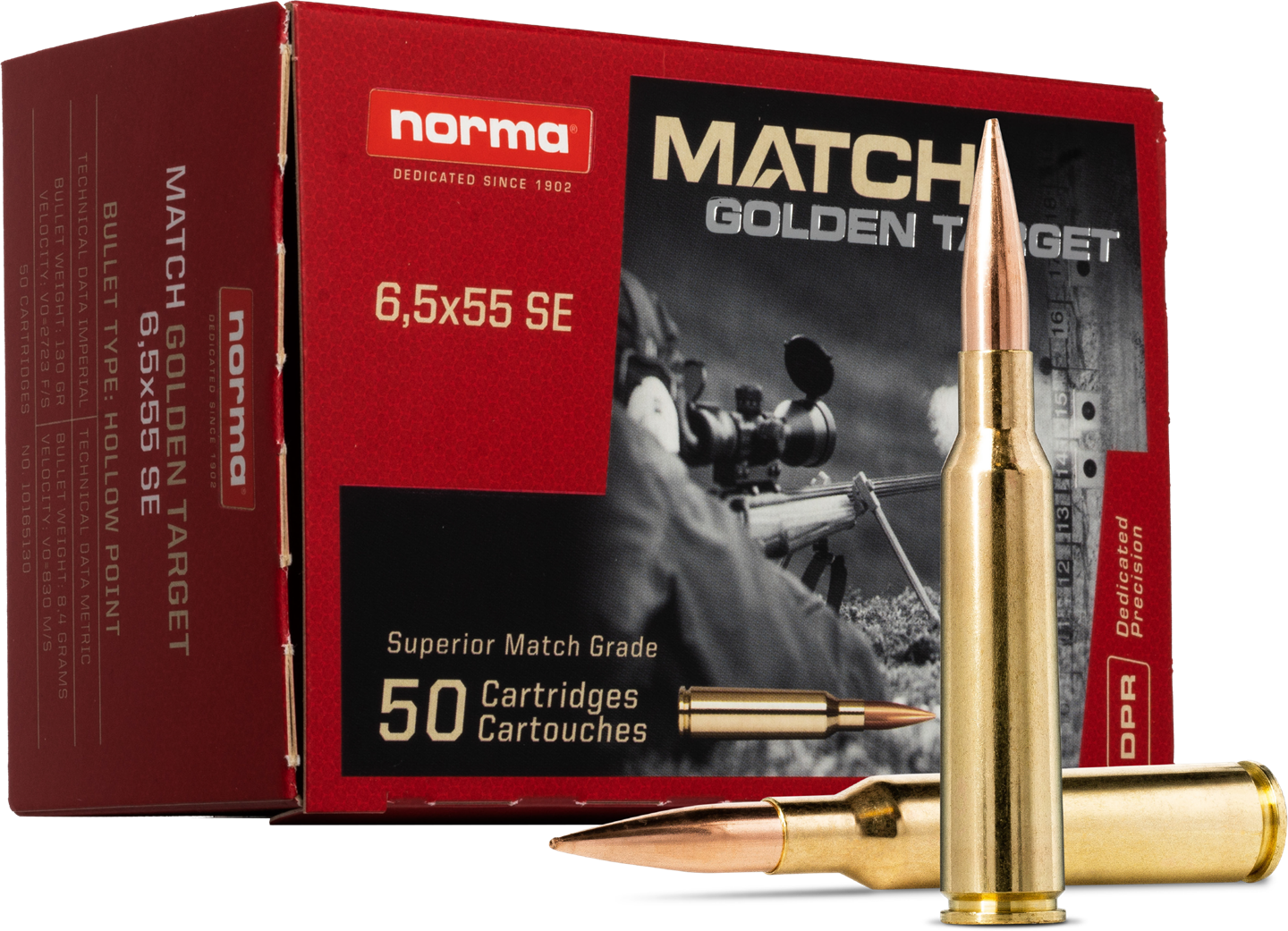 Norma Golden Target 6,5x55 8,4 g/130 gr*