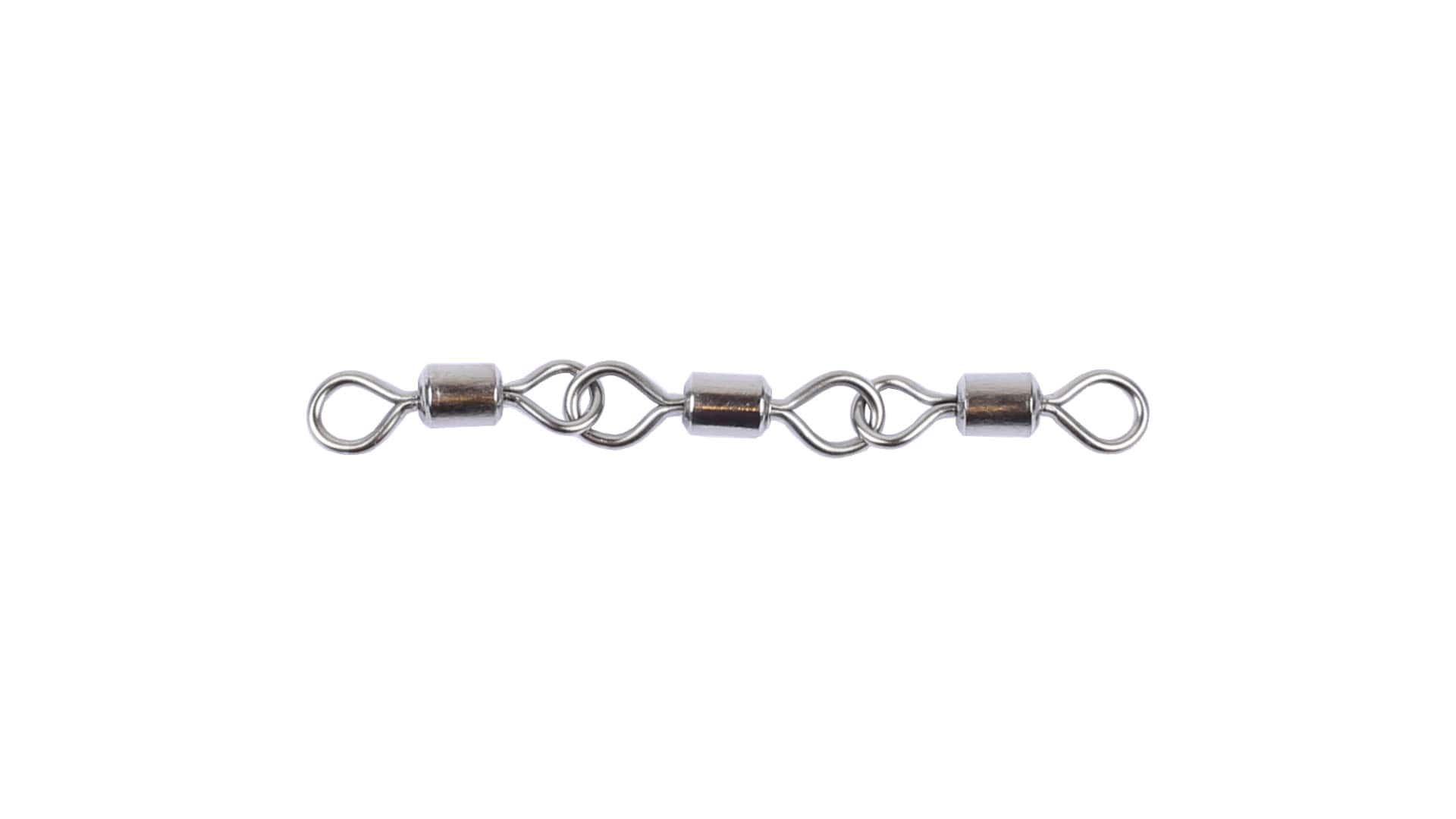 Wiggler Triple Rolling Swivel, Black Nickel stl. 4