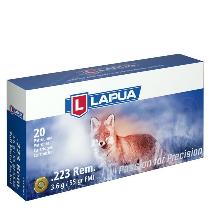 Lapua 223 Rem 3,6g / 55grs FMJ