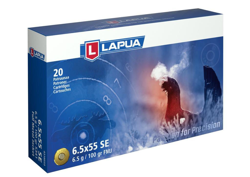 Lapua 6,5x55 6,5g / 100grs FMJ