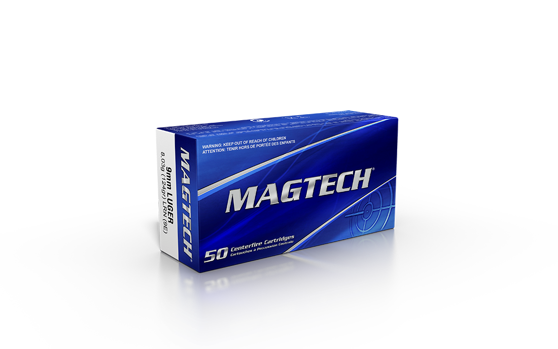 Magtech 9 MM LUGER 124GR LRN